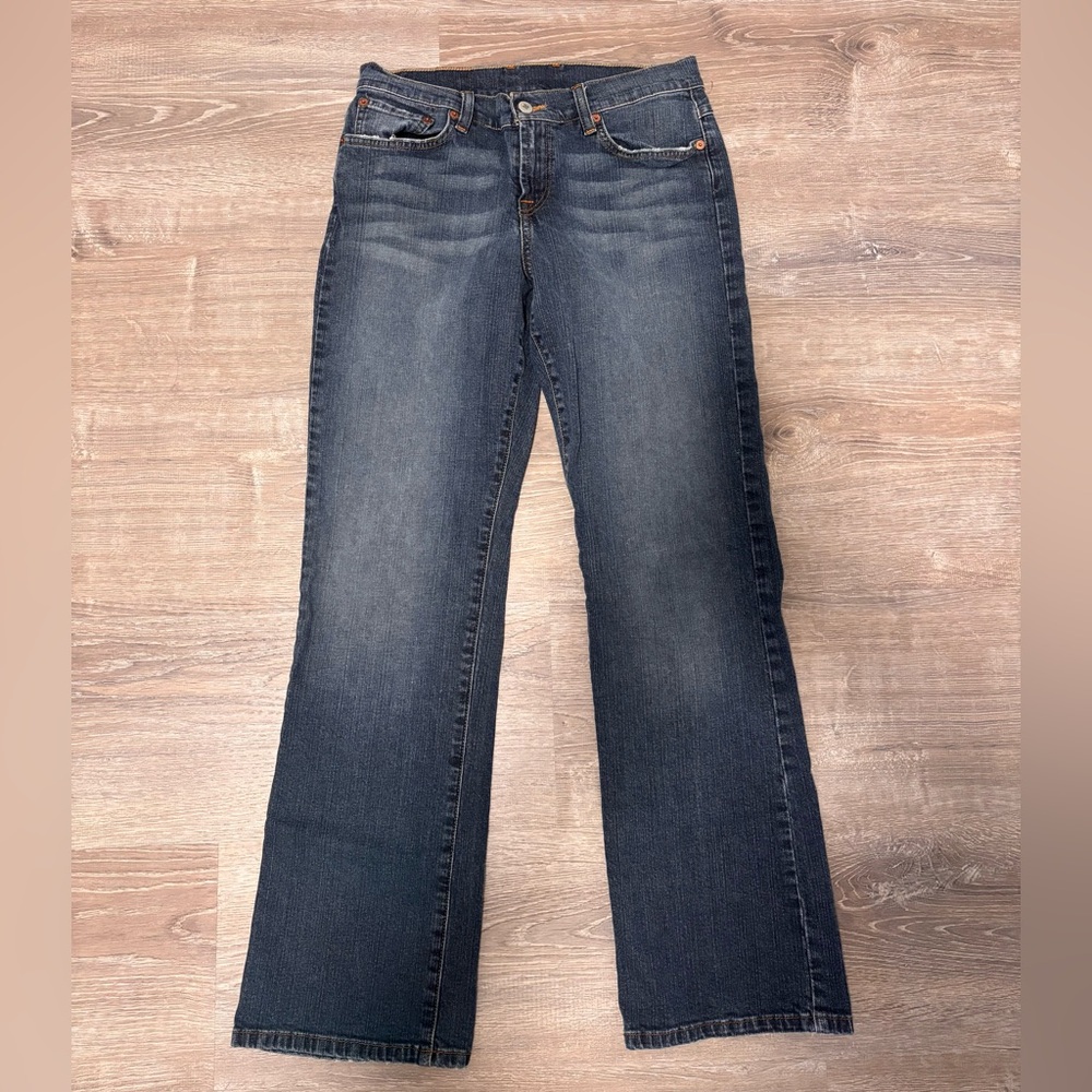 Lucky Brand Women’s Dungarees Jeans Classic Fit Low Rise Blue Jeans Size 29